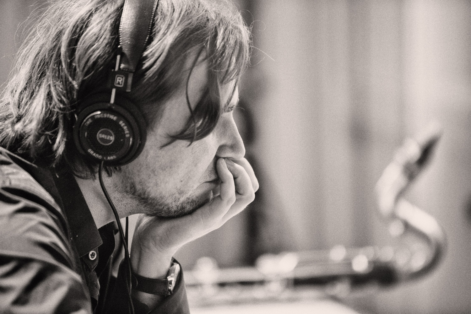 Christoph "Pepe" Auer recording for Gregor Hilbe