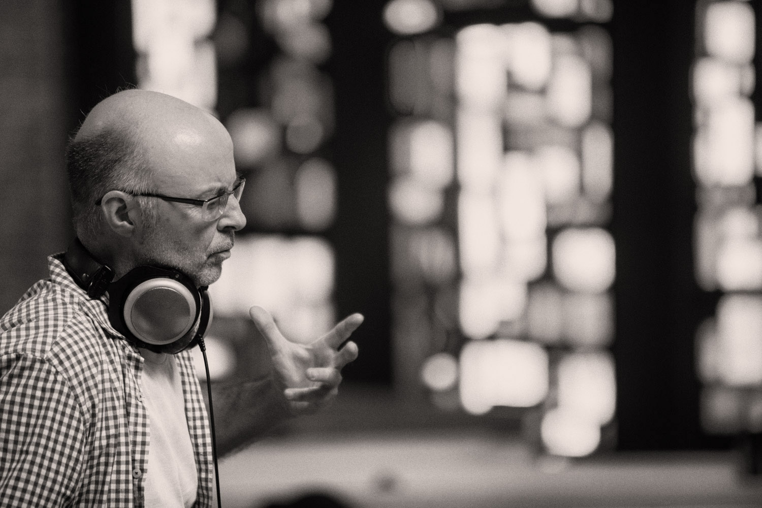 Hans-Joachim Lustig recording "Odi et Amo 2.0"