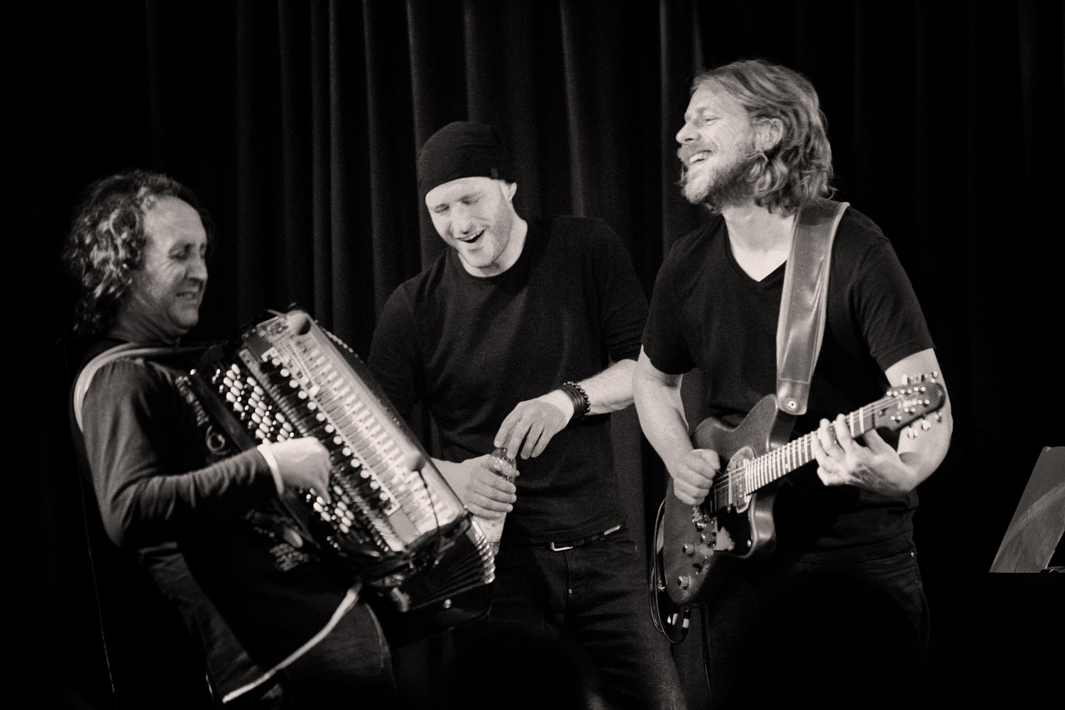 Andreas Schaerer, Kalle Kalima, Luciano Biondini